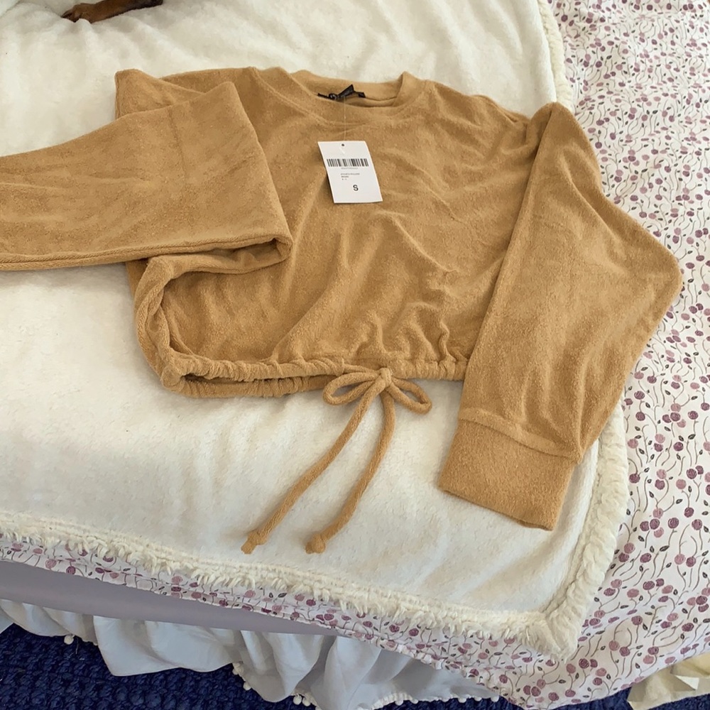 Crop sweat shirt